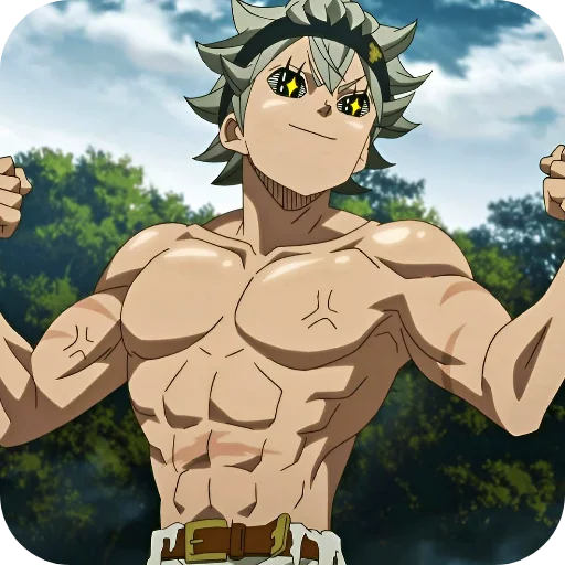 💪 Стикер «Black Clover» для Telegram