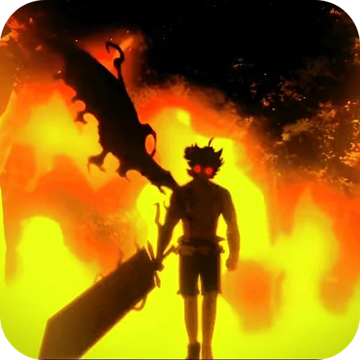 🔥 Стикер «Black Clover» для Telegram