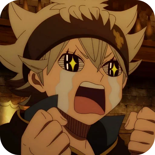 🤩 Стикер «Black Clover» для Telegram