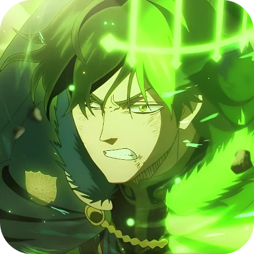 👿 Стикер «Black Clover» для Telegram