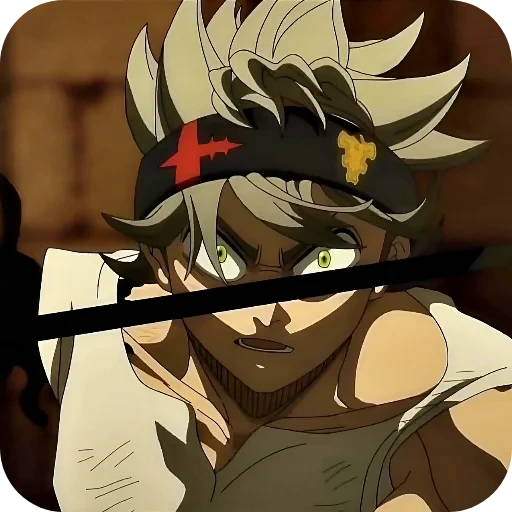 👿 Стикер «Black Clover» для Telegram