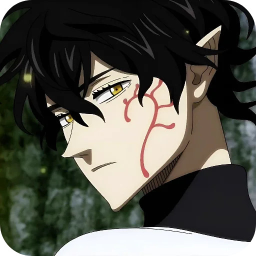 😒 Стикер «Black Clover» для Telegram