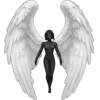 Стикер 34 Black Ai Emoji