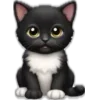 Стикер 18 Black Ai Emoji