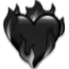 Стикер 12 Black Ai Emoji
