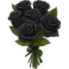 Стикер 20 Black Ai Emoji