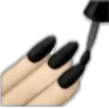 Стикер 15 Black Ai Emoji