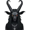 Стикер 56 Black Ai Emoji