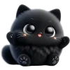 🤗 Эмодзи «Пушистые тьмы» для Telegram