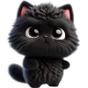 😤 Эмодзи «Пушистые тьмы» для Telegram