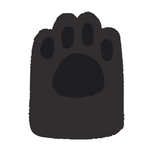 Стикер 36 Black Kitty