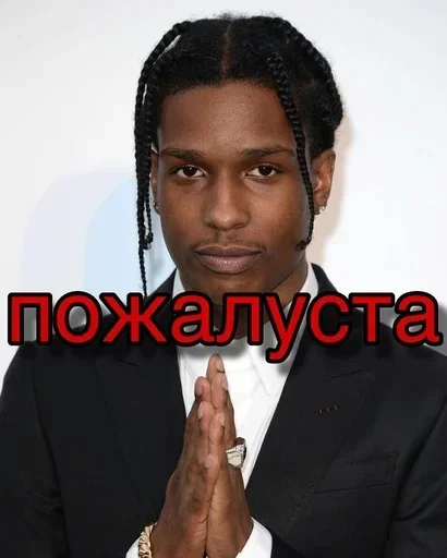 🙏 Стикер «Black Lives Matter» для Telegram