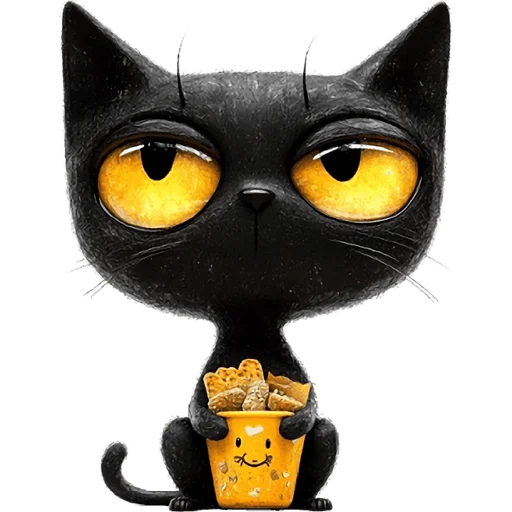 🍟 Стикер «Черный Смич» для Telegram