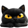 😤 Эмодзи «Черный Смич» для Telegram