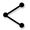 ⚫️ Эмодзи «Черные буквы с контуром и наоборот» для Telegram