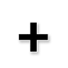 ➕ Эмодзи «Черные буквы с контуром и наоборот» для Telegram