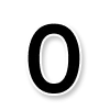 0️⃣ Эмодзи «Черные буквы с контуром и наоборот» для Telegram