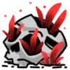 Стикер 22 Black White Red