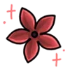 Стикер 45 Black White Red