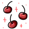 Стикер 32 Black White Red
