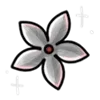 Стикер 44 Black White Red