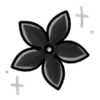 Стикер 46 Black White Red