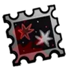 Стикер 27 Black White Red