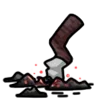 Стикер 17 Black White Red
