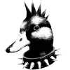 🦆 Эмодзи «Чёрная эстетика» для Telegram