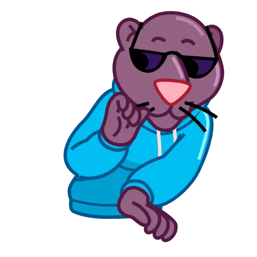 😎 Стикер «Black Panther» для Telegram