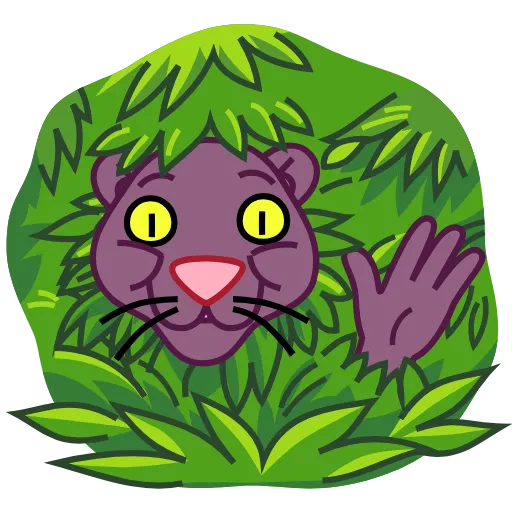 👋 Стикер «Black Panther» для Telegram