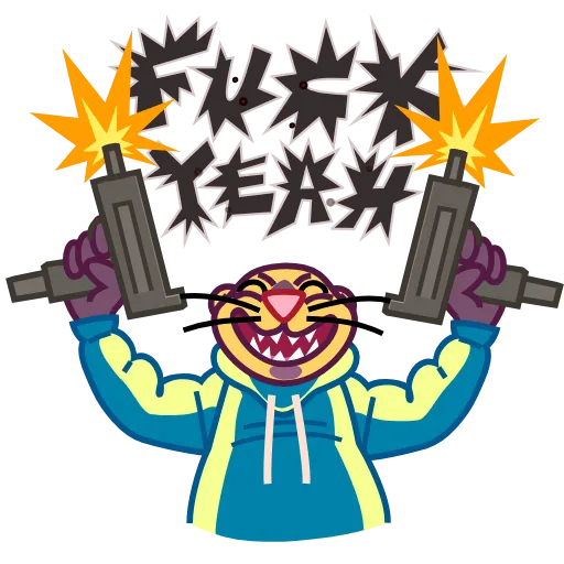 😈 Стикер «Black Panther» для Telegram