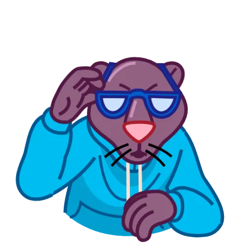 😍 Стикер «Black Panther» для Telegram
