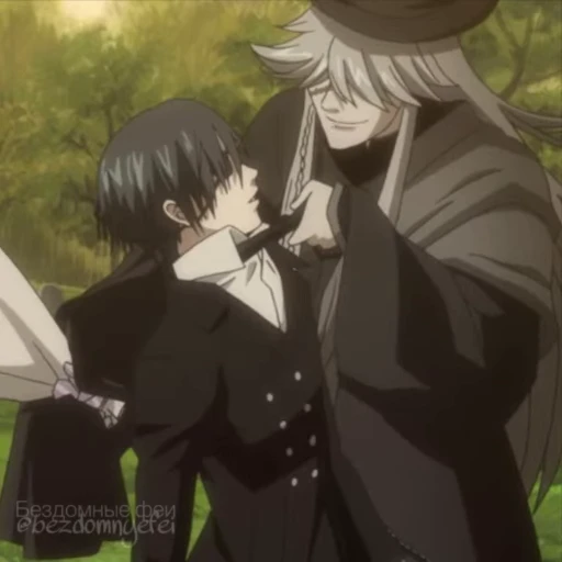 😮‍💨 Стикер «Black Butler» для Telegram