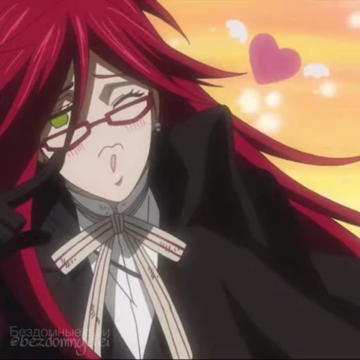 😘 Стикер «Black Butler» для Telegram