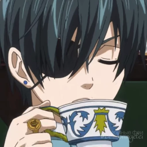 😌 Стикер «Black Butler» для Telegram