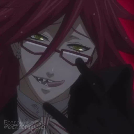 🤘 Стикер «Black Butler» для Telegram
