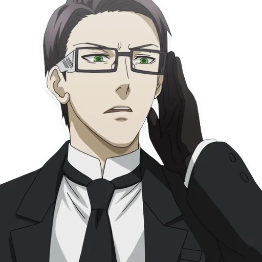 🤨 Стикер «Black Butler - Pack» для Telegram
