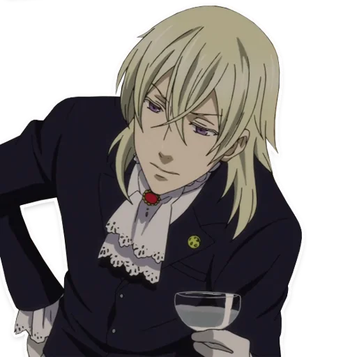 🍷 Стикер «Black Butler - Pack» для Telegram