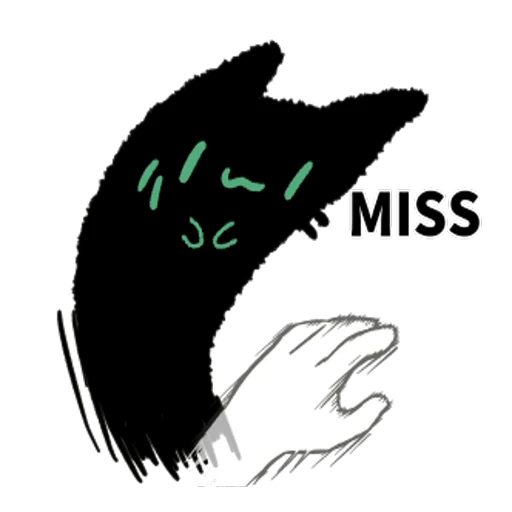 🐈‍⬛ Стикер «Black Cat» для Telegram