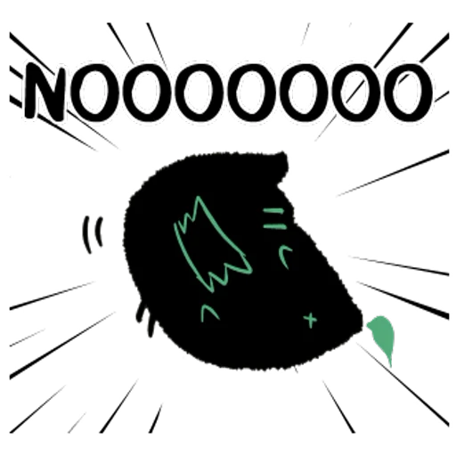 ❌ Стикер «Black Cat» для Telegram