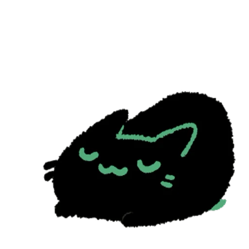 🐈‍⬛ Стикер «Black Cat» для Telegram