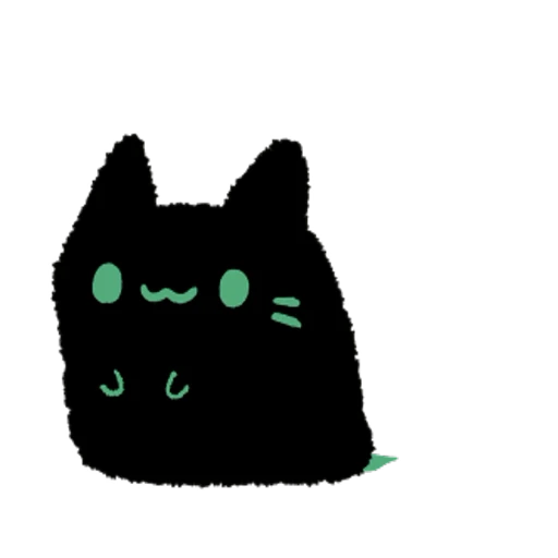 🖤 Стикер «Black Cat» для Telegram