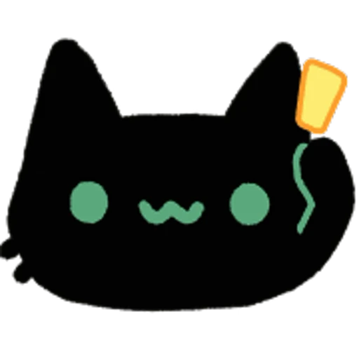 🫡 Стикер «Black Cat» для Telegram