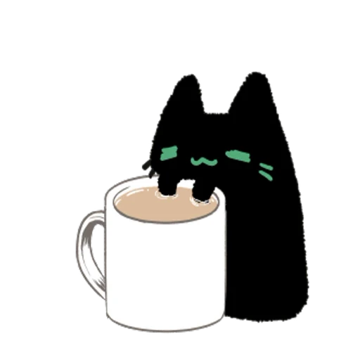 🥰 Стикер «Black Cat» для Telegram