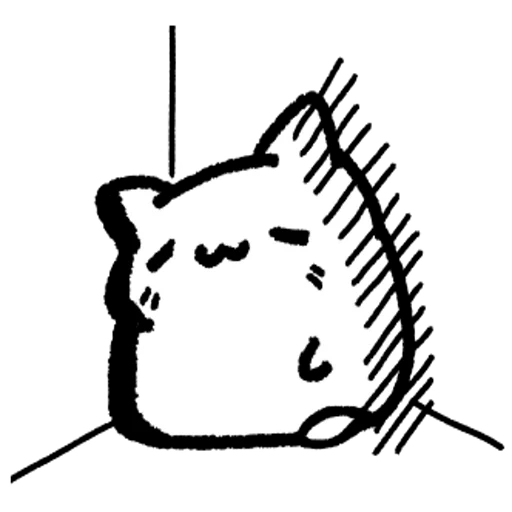 😞 Стикер «Black Cat» для Telegram