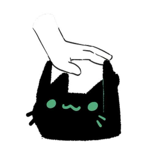 🥰 Стикер «Black Cat» для Telegram