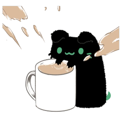🤬 Стикер «Black Cat» для Telegram