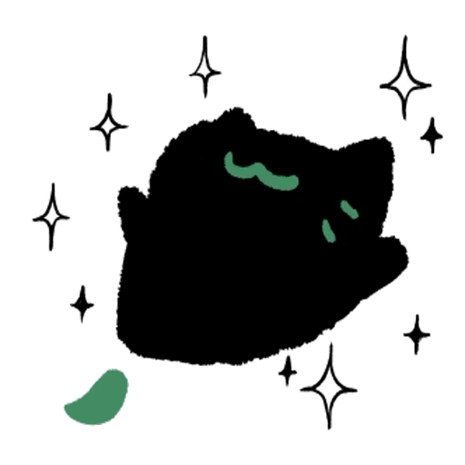 ✨ Стикер «Black Cat» для Telegram