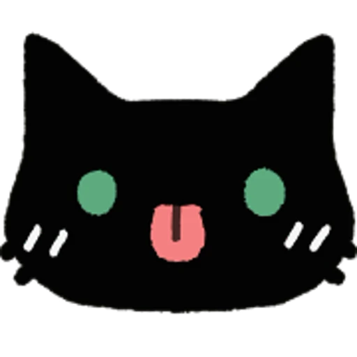 😛 Стикер «Black Cat» для Telegram